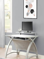 Jual Grey Helsinki Small Wooden Computer Desk - Image 1 of 5