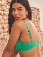 Green Shaping Padded Wired Bikini Top - Image 5 of 7