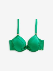 Green Shaping Padded Wired Bikini Top - Image 7 of 7