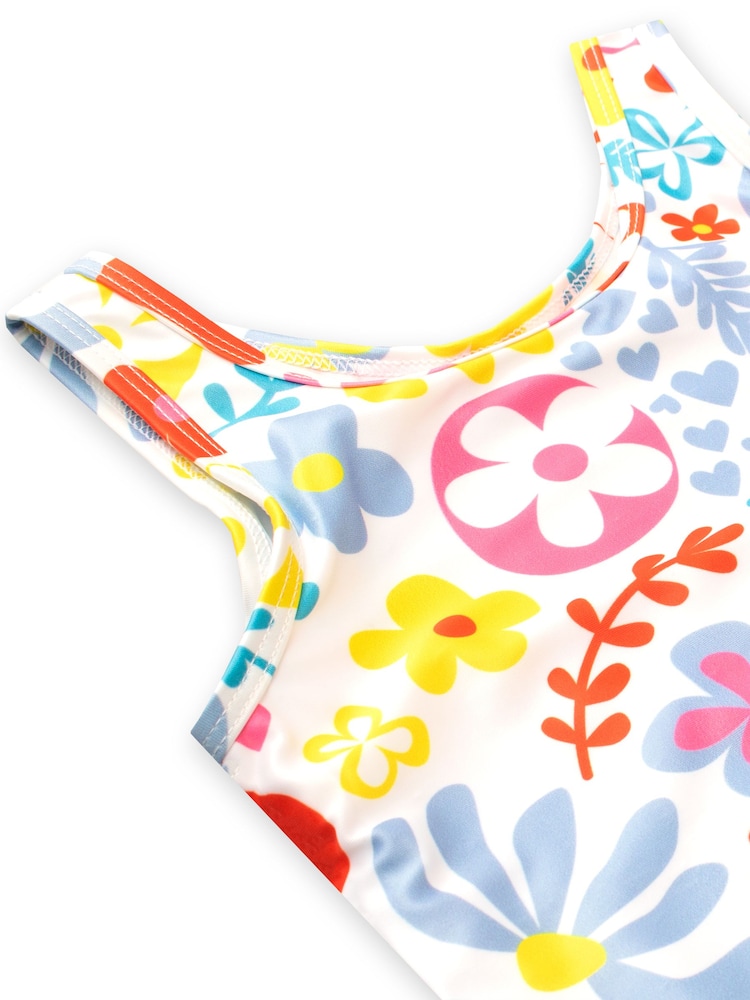 Costum de baie Harry Bear cu model floare - Image 3 of 4