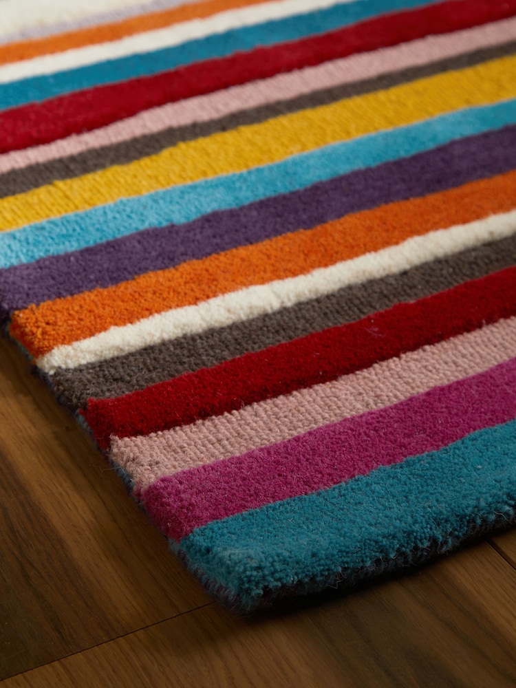 Multi Bright Cut Stripe Runner - Image 2 of 5