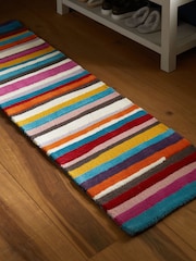 Multi Bright Cut Stripe Runner - Image 3 of 5