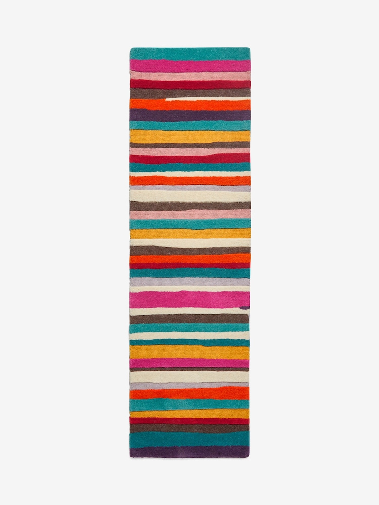 Multi Bright Cut Stripe Runner - Image 5 of 5