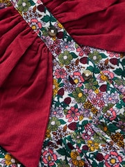 Boden Green Norah Button-through Bow Dress - Image 3 of 3
