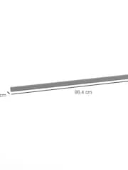 Wiemann Silver Additional Wardrobe Internal Hanging Rail 96.5cm - Image 1 of 2