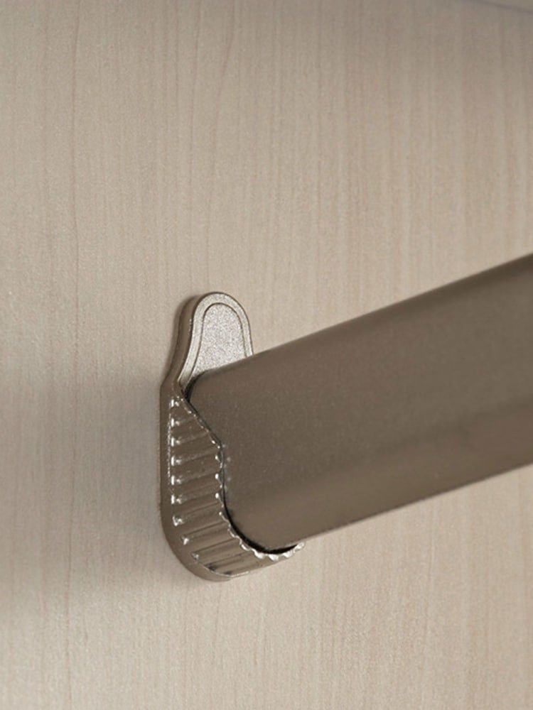 Wiemann Silver Additional Wardrobe Internal Hanging Rail 96.5cm - Image 2 of 2 Wiemann Silver Additional Wardrobe Internal Hanging Rail 96.5cm - Image 2 of 2