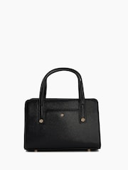 Dune London Black Dinkydenbeigh Mini Branded Handle Tote Bag - Image 4 of 6