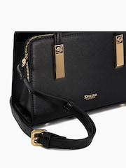 Dune London Black Dinkydenbeigh Mini Branded Handle Tote Bag - Image 6 of 6