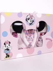 Peers Hardy Pink Minnie Mouse Girls’ Hair Accessories and Jewellery Gift Set with Headband, Clips, Scrunchie, Necklace, Bracelet, Mirror and Comb - Image 3 of 4