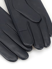 Plavo - Totes 3 Point Leather Gloves with Smartouch and Water Repellent Finish - Slika 4 od 5