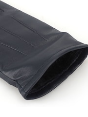 Plavo - Totes 3 Point Leather Gloves with Smartouch and Water Repellent Finish - Slika 5 od 5