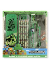 Peers Hardy Green Minecraft Stationery Set - Image 3 of 3