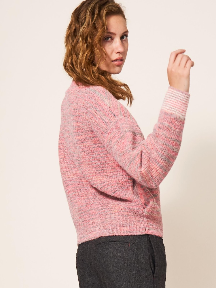 White Stuff Pink Weekend Bomber Jacket - Image 2 of 6