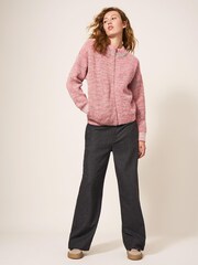 White Stuff Pink Weekend Bomber Jacket - Image 3 of 6