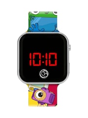Peers Hardy Blue Toy Story Led Display Watch With Silicone Character Strap For Kids - Image 1 of 3