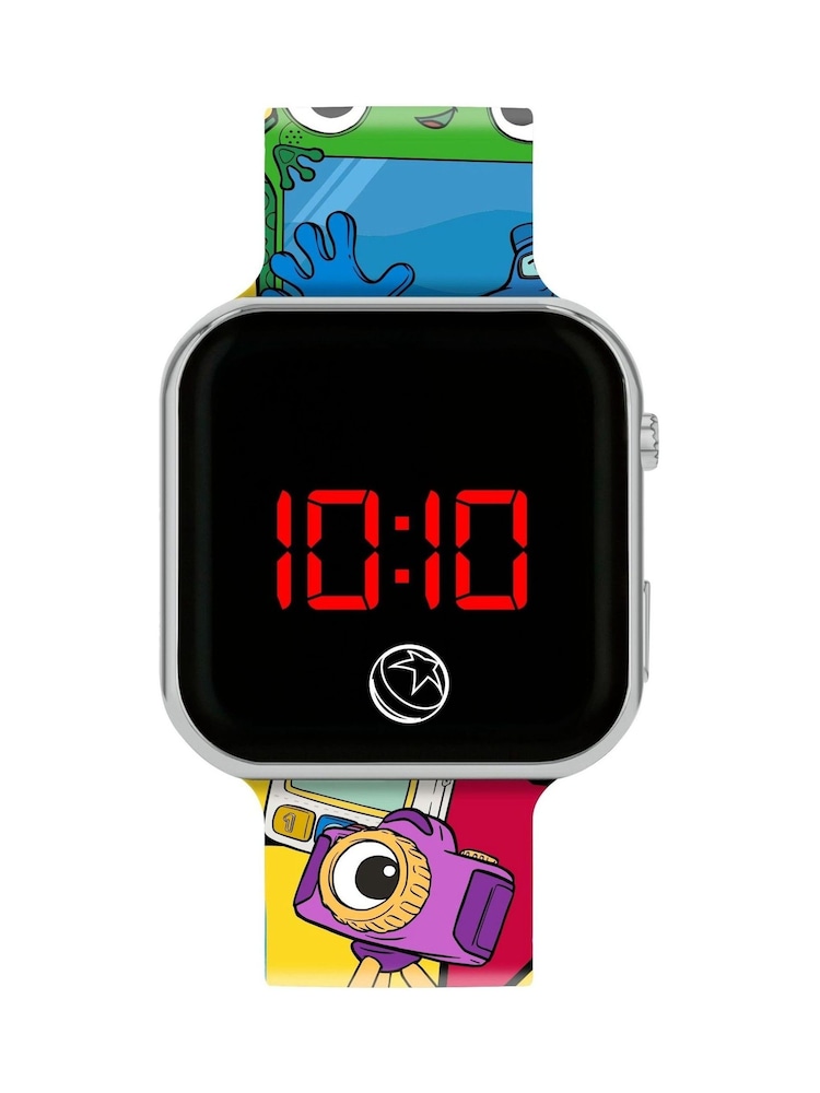 Peers Hardy Blue Toy Story Led Display Watch With Silicone Character Strap For Kids - Image 1 of 3