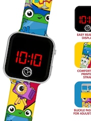 Peers Hardy Blue Toy Story Led Display Watch With Silicone Character Strap For Kids - Image 2 of 3