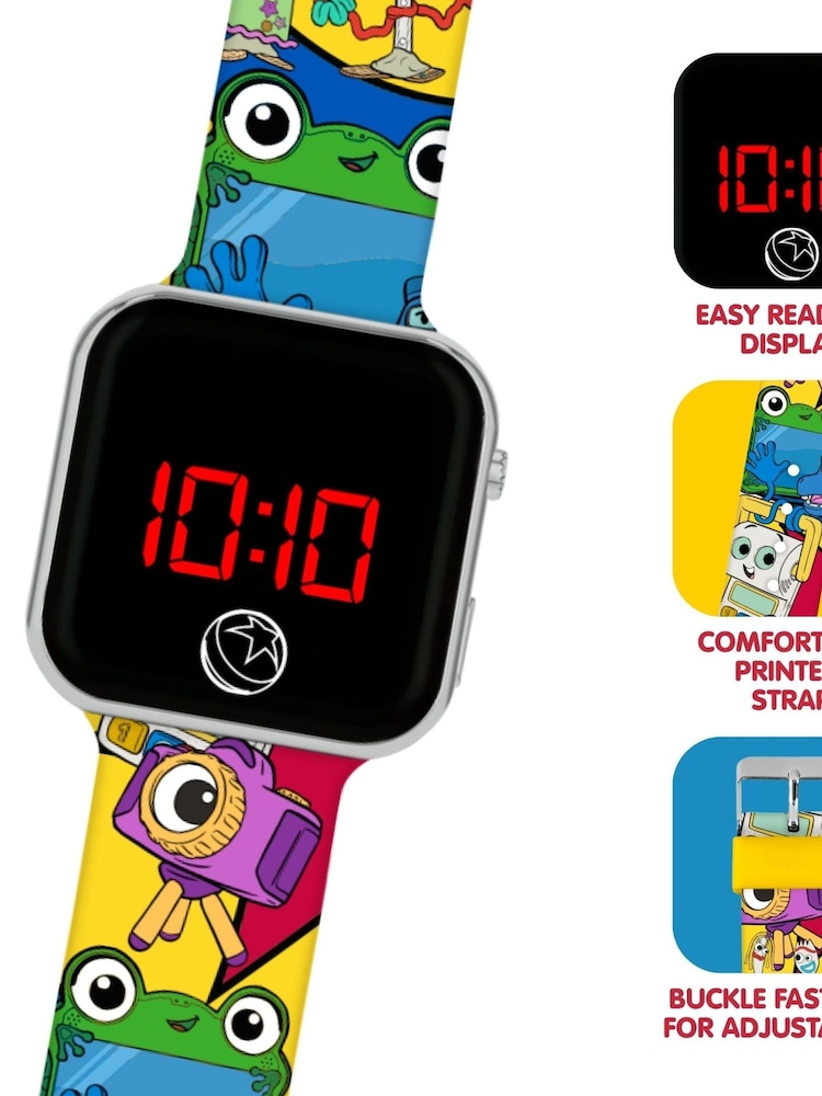 Peers Hardy Blue Toy Story Led Display Watch With Silicone Character Strap For Kids - Image 2 of 3