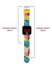 Peers Hardy Blue Toy Story Led Display Watch With Silicone Character Strap For Kids - Image 3 of 3