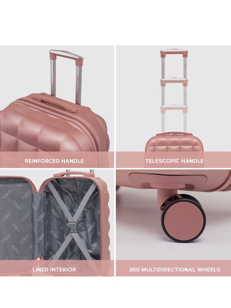 Flight Knight Hardcase Large Check in Suitcases and Cabin Case Set of 3 - Image 7 of 7