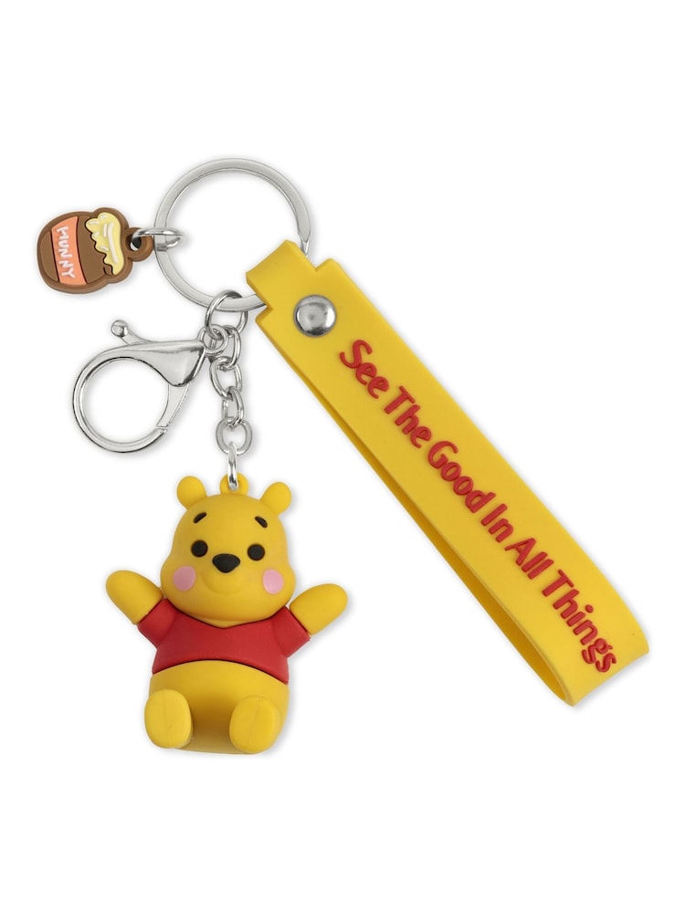 Peers Hardy Yellow Disney Winnie The Pooh Yellow Keychain - Image 1 of 2