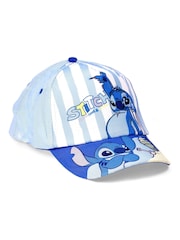 Peers Hardy Blue Disney Stitch Striped Cap and Sunglasses Set - Image 3 of 5