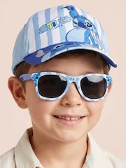 Peers Hardy Blue Disney Stitch Striped Cap and Sunglasses Set - Image 5 of 5