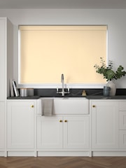 Buff Natural Echo Made to Measure Blackout Roller Blind - Image 2 of 6