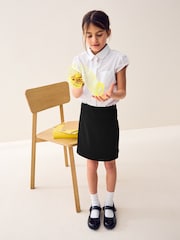 Black Pull-On Jersey Stretch School Pencil Skirt (3-18yrs) - Image 2 of 6