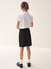 Black Pull-On Jersey Stretch School Pencil Skirt (3-18yrs) - Image 4 of 6