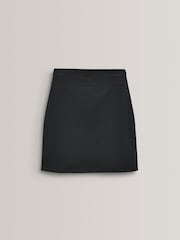 Black Pull-On Jersey Stretch School Pencil Skirt (3-18yrs) - Image 6 of 6