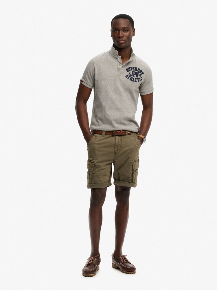 SUPERDRY Green Core Cargo Shorts - Image 1 of 5