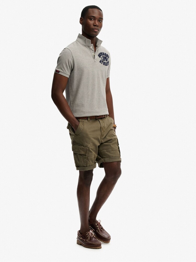 SUPERDRY Green Core Cargo Shorts - Image 2 of 5