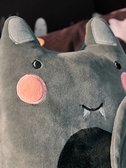 Grey Light Up Halloween Bat Cushion - Image 4 of 4