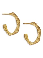 Pendientes de aro con diseño de tenis de Ottoman Hands - Imagen 3 de 6