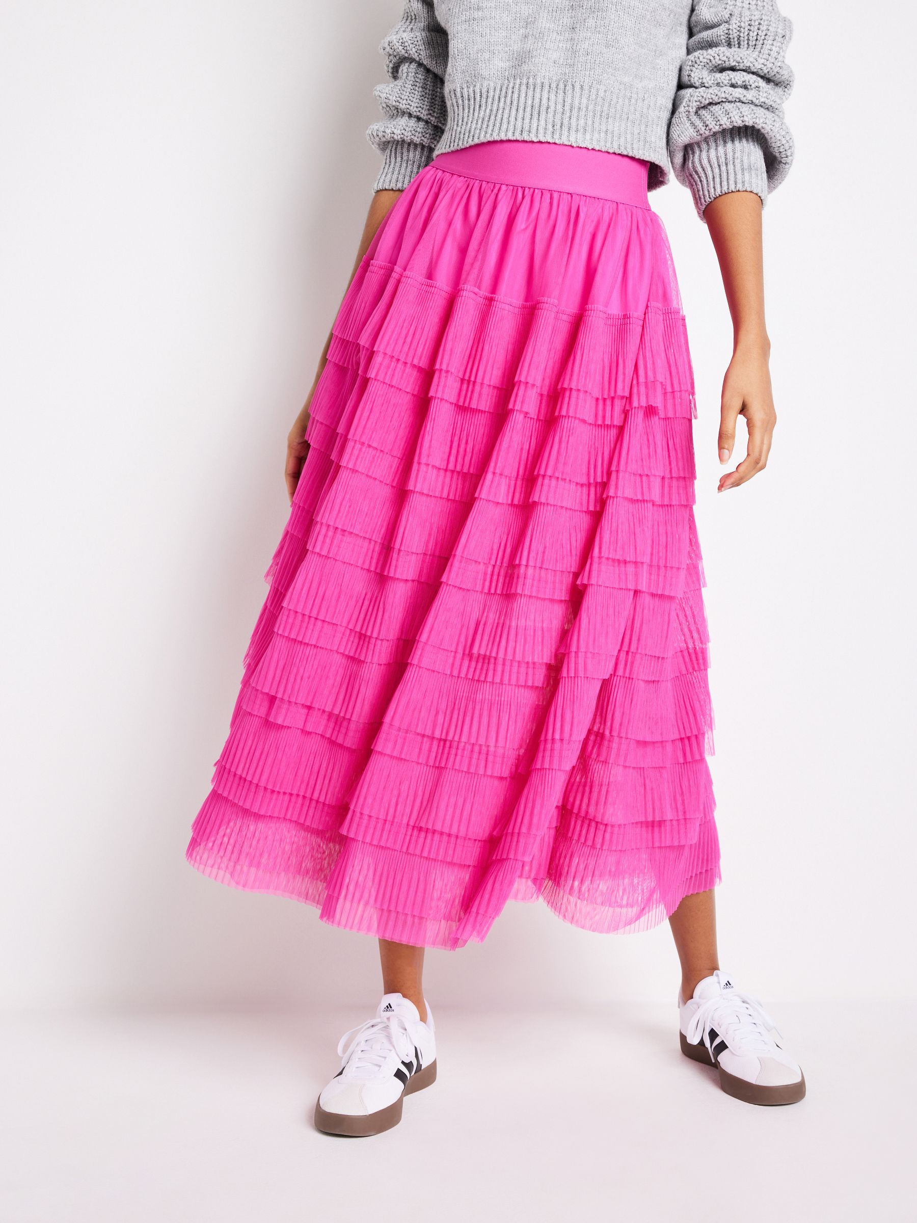 Adidas pink mesh skirt store
