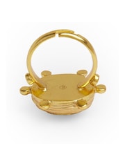 Tono oro esmeralda - Anillo de cóctel Zand de Ottoman Hands - Imagen 4 de 5