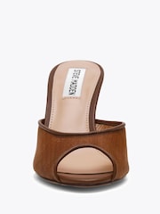 Steve Madden Brown Rollout Brown Mesh Sandals - Image 3 of 4