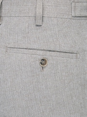 Бежевый - Skopes Tailored Fit Jude Tweed Suit: Trousers - Image 4 of 4