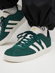 adidas Green/White Junior Sportswear VL Court Trainers - Image 2 of 11