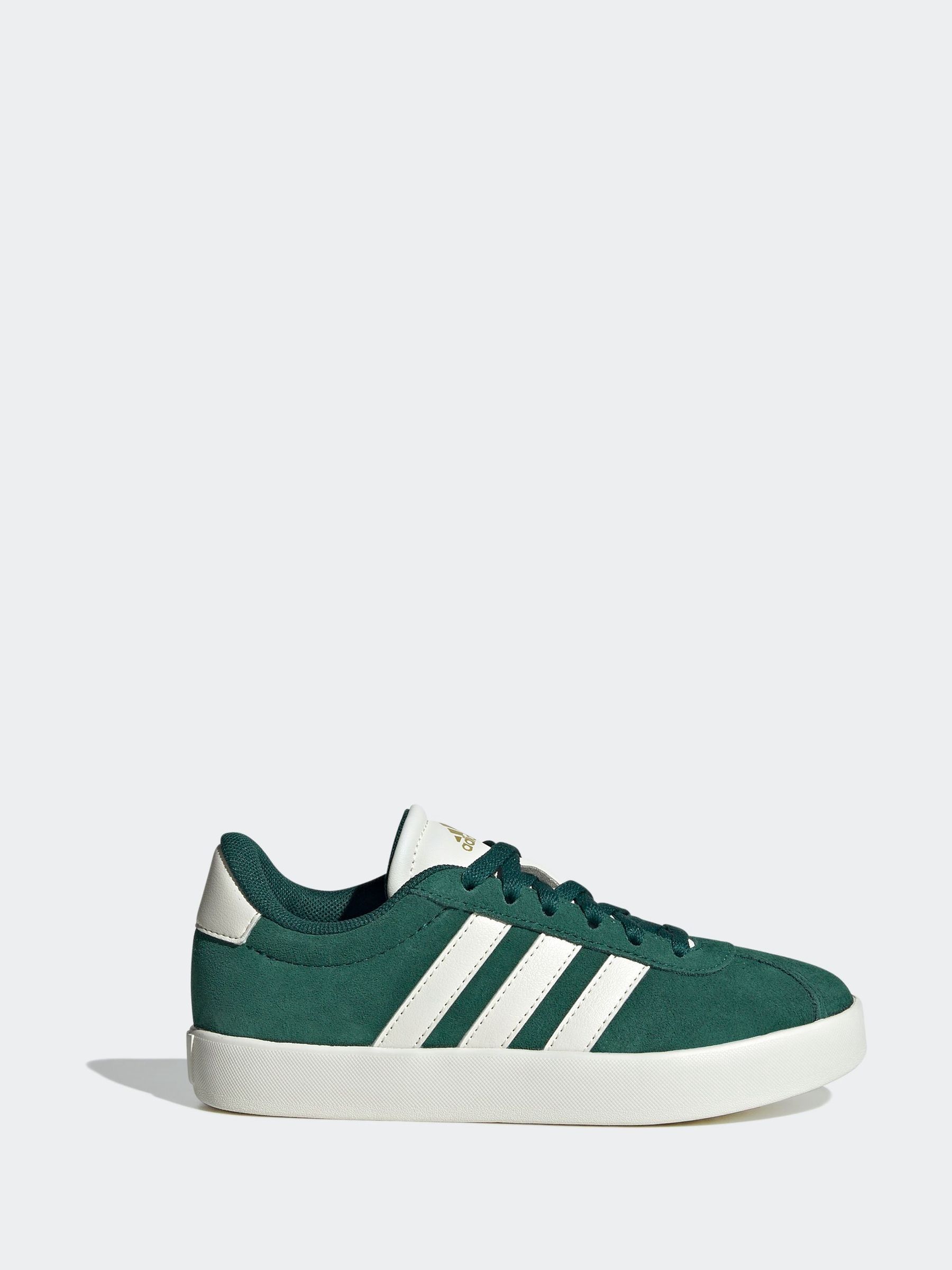 Buy adidas Green White Junior Sportswear VL Court Trainers from Next India