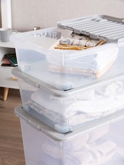 Wham 3 Piece Clear Wheeled Multisize Set - Image 4 of 6