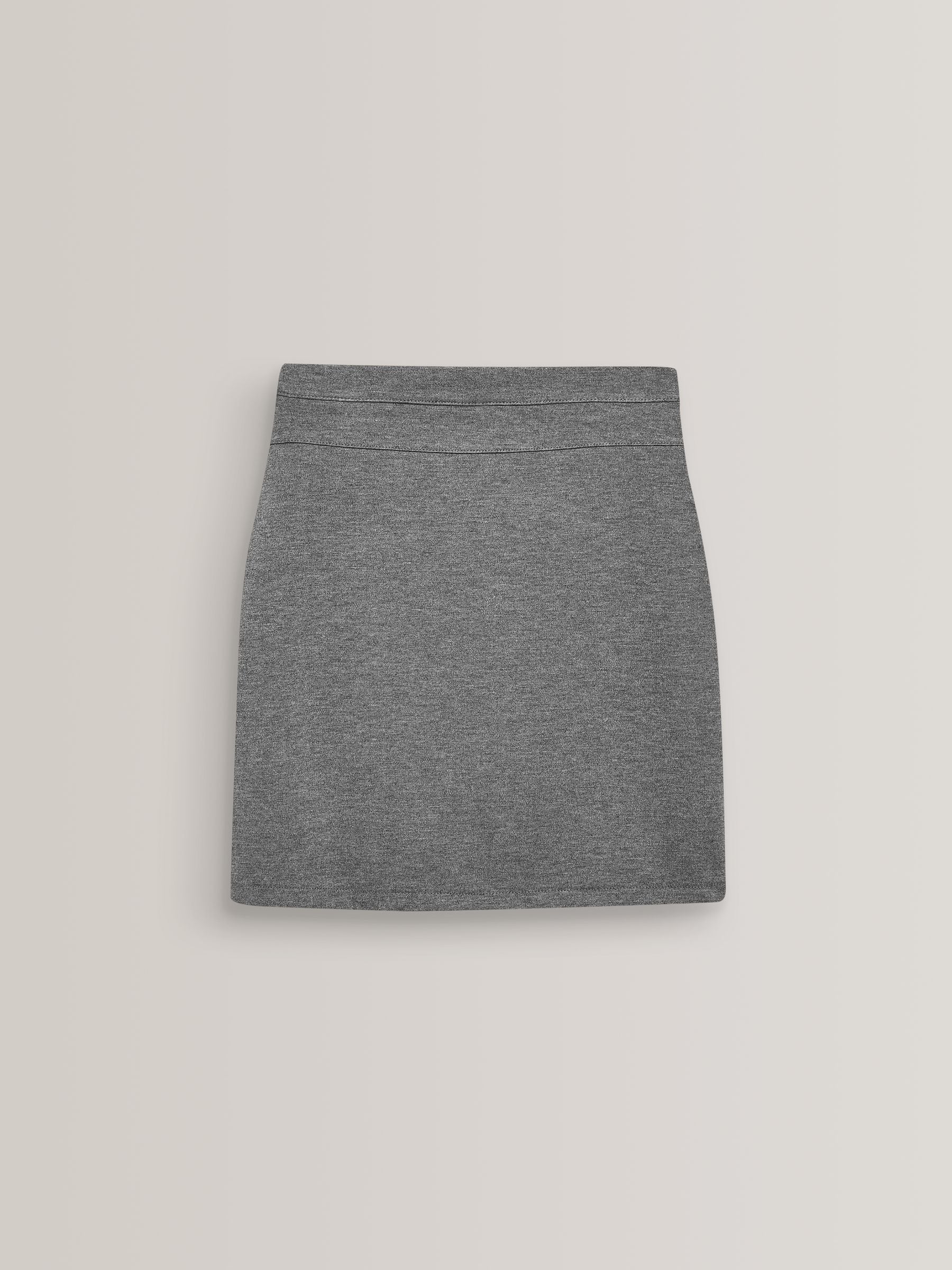 Buy Grey Pull-On Jersey Stretch School Pencil Skirt (3-18yrs) from