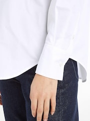 Calvin Klein Relaxed Cotton White Shirt - Image 3 of 6