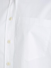 Calvin Klein Relaxed Cotton White Shirt - Image 6 of 6