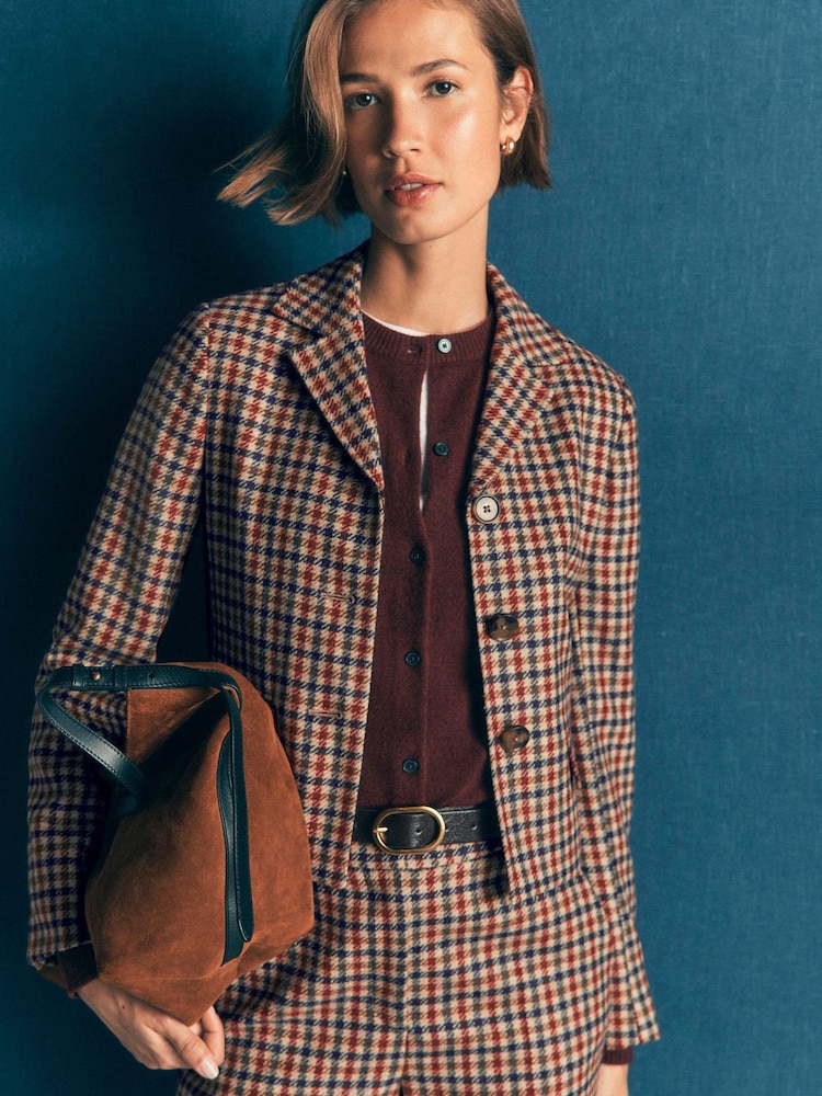 Boden Blue Dartmouth Wool Blend Blazer - Image 1 of 6