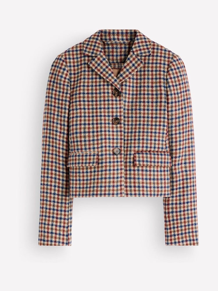 Boden Blue Dartmouth Wool Blend Blazer - Image 6 of 6