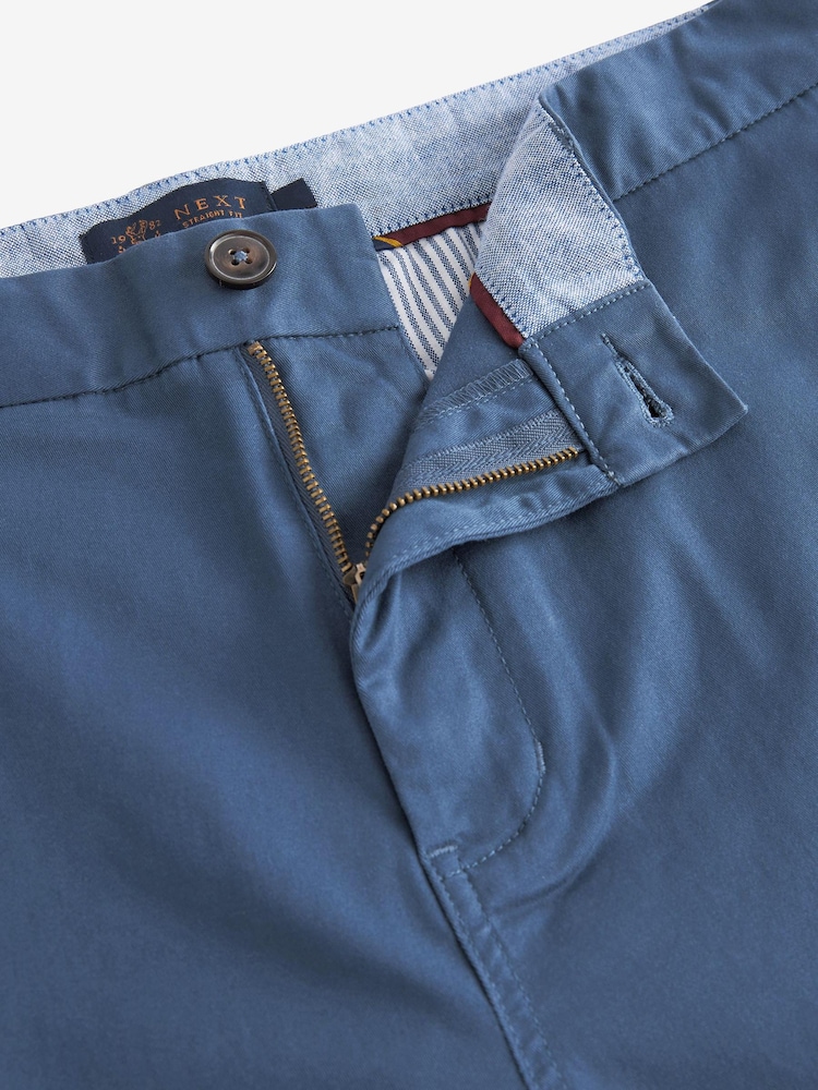 Dunkelblau - Straight Fit - Stretch-Chinoshorts - Bild 2 von 9 Dunkelblau - Straight Fit - Stretch-Chinoshorts - Bild 2 von 9