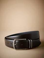 Brown Signature Leather Infill Keeper Belt - Image 1 of 4