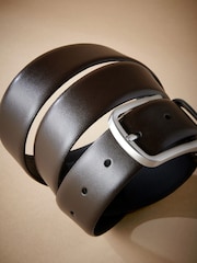 Brown Signature Leather Infill Keeper Belt - Image 3 of 4